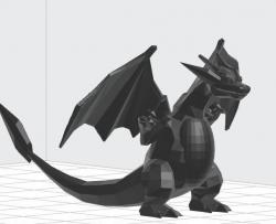 3d Printed Charizard STLFinder