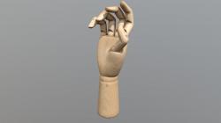 Wooden Model Hand Stlfinder