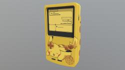 Gameboy Pikachu 3d Models STLFinder