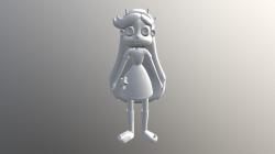 Star Butterfly Naked 3d Models STLFinder