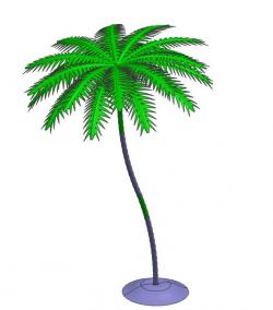 Palm Tree Template D Models Stlfinder