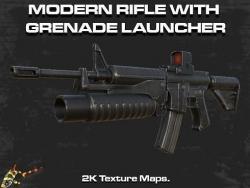 Grenade Launcher Low Poly 3d Models STLFinder