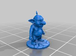 Goblin Warrior D Models Stlfinder