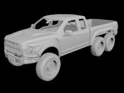 Ford 6x6 Raptor 3d Models STLFinder