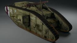 British Mark V Tank 3d Models STLFinder