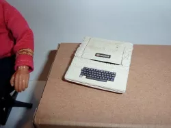 1:9 scale model Apple II+ computer