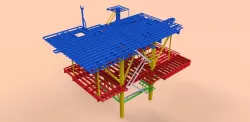 3d 3 level deck
