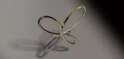 3d - butterfly