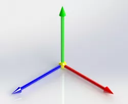 3D Origin Axis