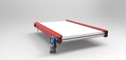 Aluminium Roller Conveyor Elevator for Citrus Packing Lane's Pre-selection Table