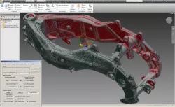 Aprilia rs250 frame 3d scan by Tõnis Vanaselja