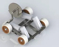 basic four wheel drive robot