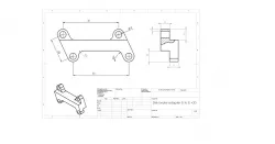 Bicycle brake disk adapter