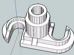Bowden Cable Holder for RepRap