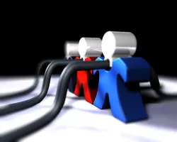 Cable Holder Man