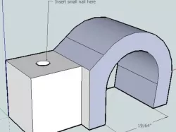Cable Nail Clip