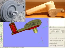 Cheese grater crank