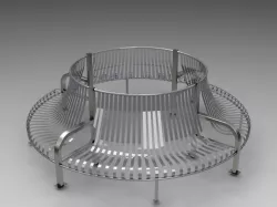 Circular Park Bench