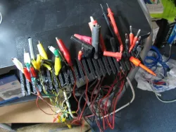 Clamp On Cable Rack (w/ Snap Together Parts!)