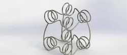 complex spring modeling.