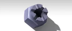 Crown nut
