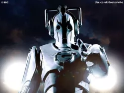 Cyberman Cybus logo badge