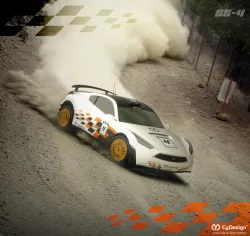 Cydesign SS-4 (Group-B Rally car design challenge)