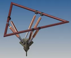 Delta Hexapod Parallel Robot for Machining or Surgery 