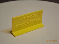 Desktop Sign Concept