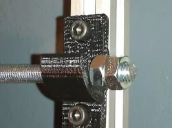 Drop in holders for 8mm threaded rod