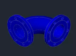 Ductile Iron 90 Degree bend DN100