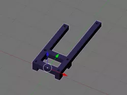 Electronics frame for plastruder MK5