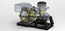 engine blower pump