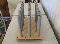 Floor Rack for Vinyl Rolls