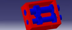 Gear assembly simulation