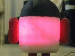 Glowing Lovable Google Android!