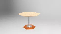 Hexagon table