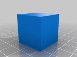 Hollow Calibration Cube