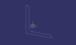Hot Rolled Steel Steel L-Section, DIN 1029 (CATIA v5r21)