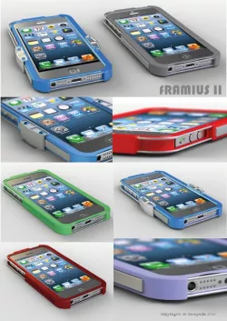 IPHONE 5 COVER/CASE FRAMIUS 2