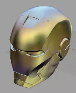IronMan Helmet-Rhino+OBJ