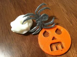 Jack-o-lantern w/Makerbot & RepRap logos