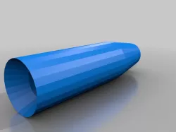 Jet engine housing