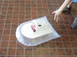 Lasercut Cardboard Toy Hovercraft