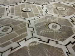 Lasercut tiles for Settlers of Catan