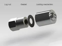 Locking Lug Nut (Pat Pending)