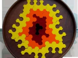 Mann notched polyhex