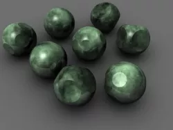 Marble Dice Set