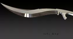 massive knife