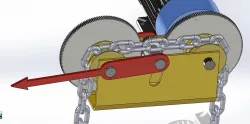 Mechanical Chain Wear Indicator